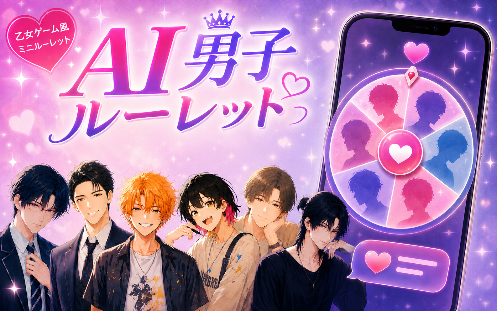 AI男子ルーレット のイメージ